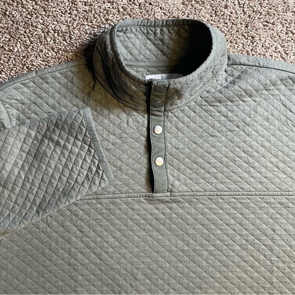 Sonoma Goods For Life Tops - Sonoma quilted XXL‎ women's sage green pullover sweatshirt outerwear sporty